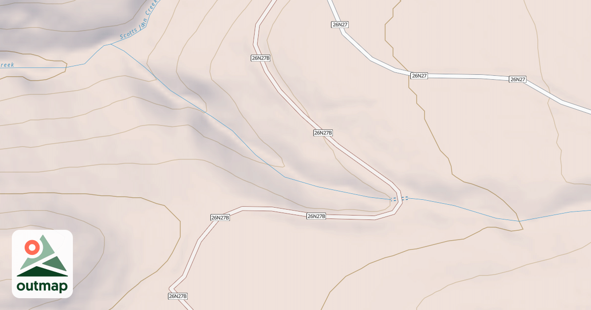 Map of SCOTTS SPUR NO 2