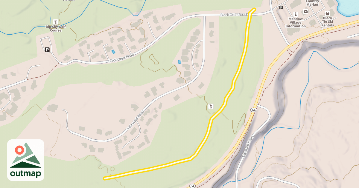 Map of Silverbow