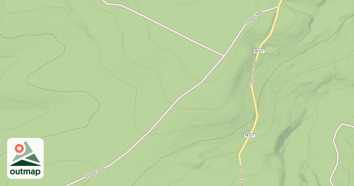 Map of ARDVARK ROAD