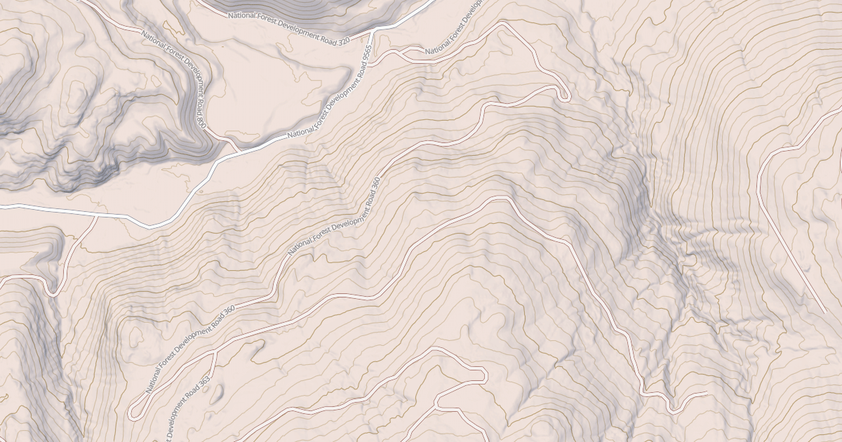 Map preview of SOUTH DEADMAN FACE