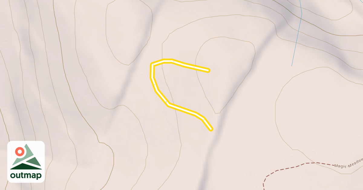 Map of Magic Meadow Loop