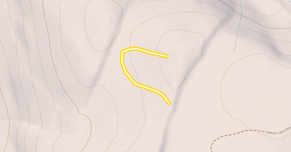Map preview of Magic Meadow Loop