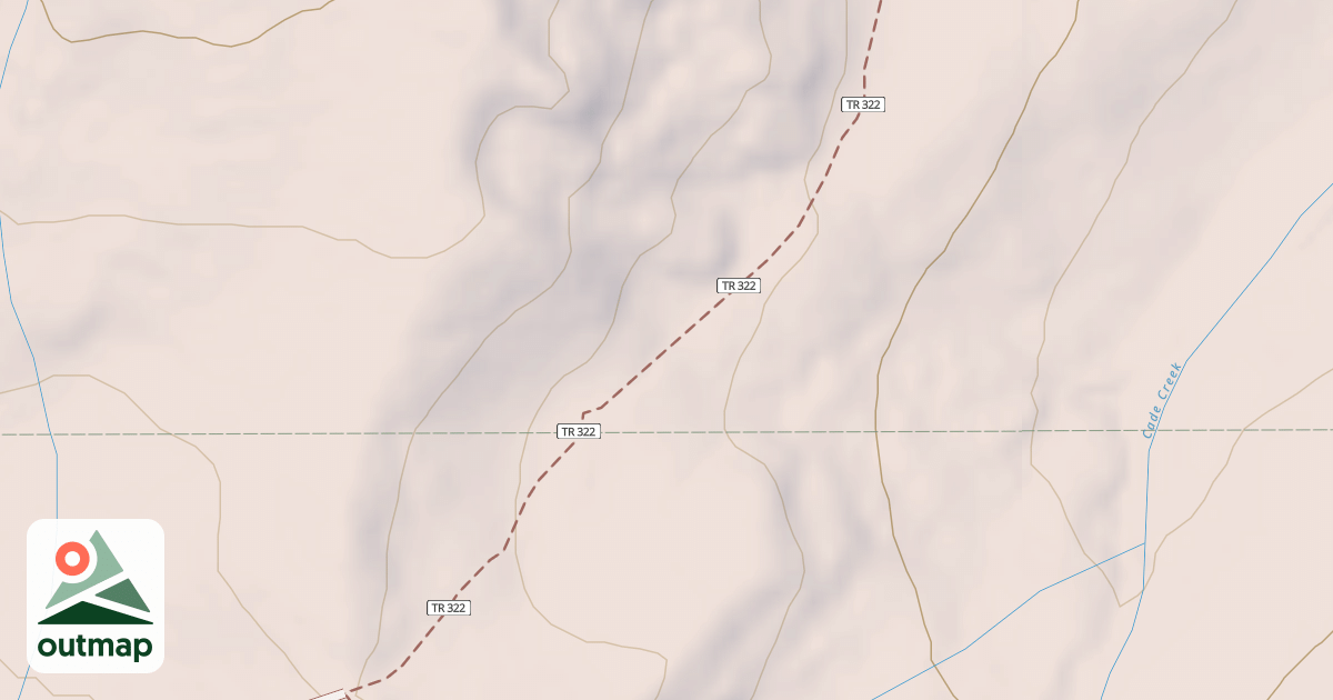 Map of CADE MOUNTAIN ATV