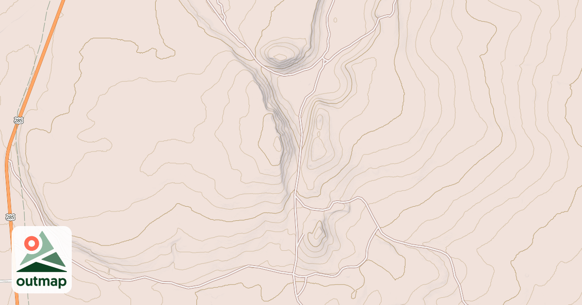 Map of BLM National GTLF Public Motorized Roads ee08f72d-3817-4d9f-850f-7abeac750998