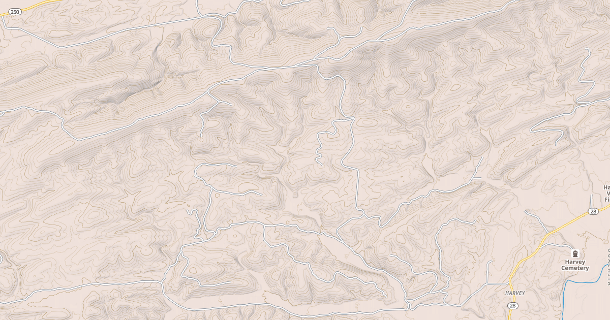 Map preview of HAZEL CREEK