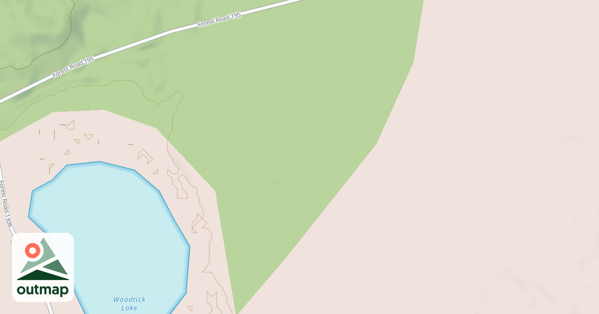 Map of FR 195B