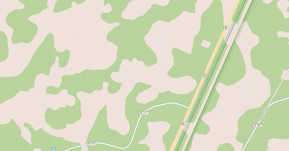 Map preview of USFS Motor Vehicle Use Map Roads {3B3D9260-184E-4074-A137-7E3AE96BD462}