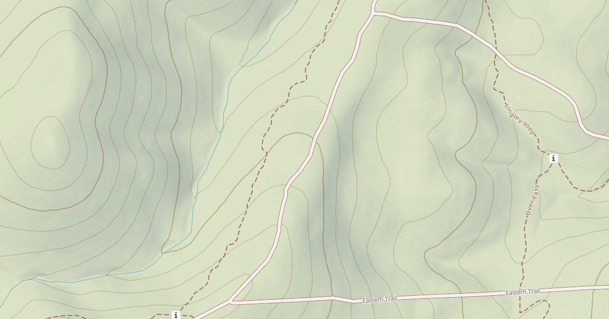 Map preview of Peavine Creek Cutoff