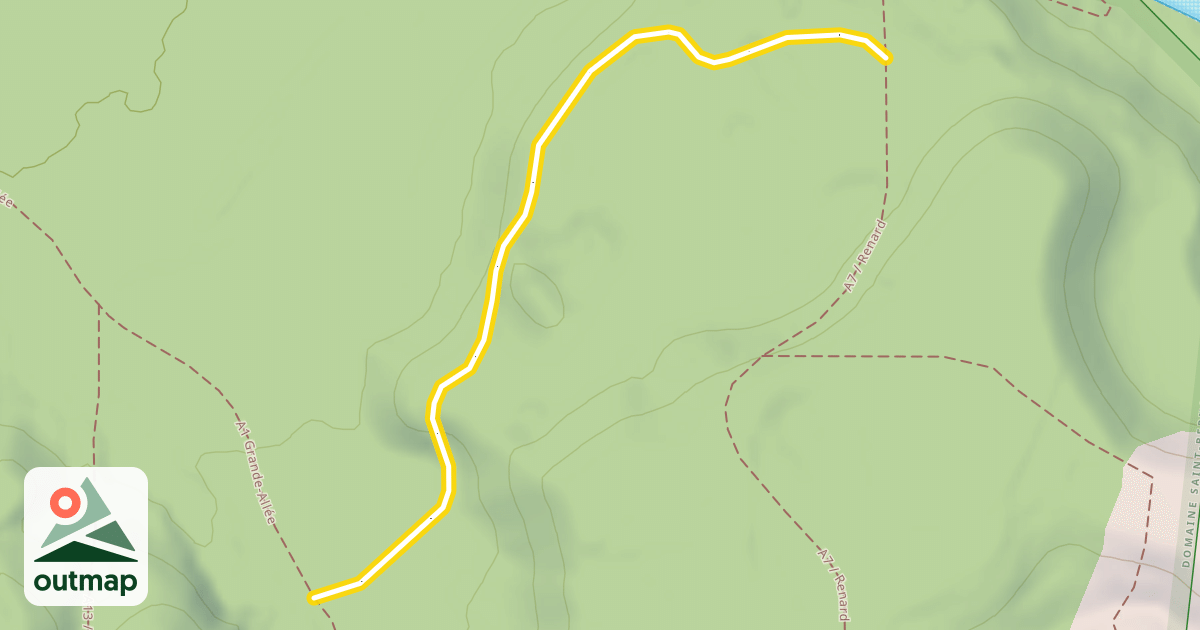Map of A7 / Renard