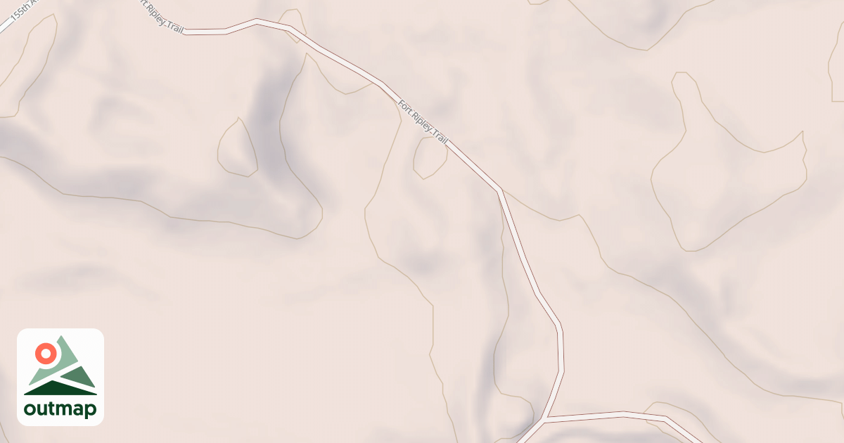 Map of Fort Ripley Trails