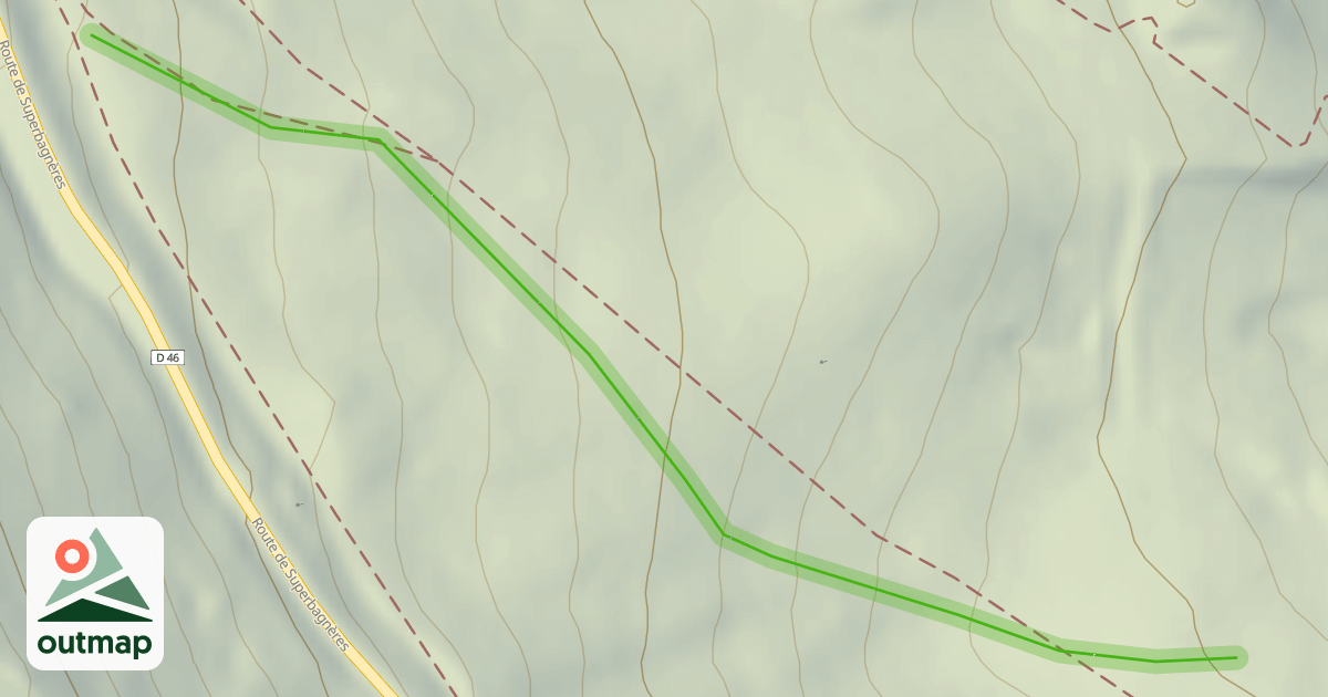 Map of Cabane