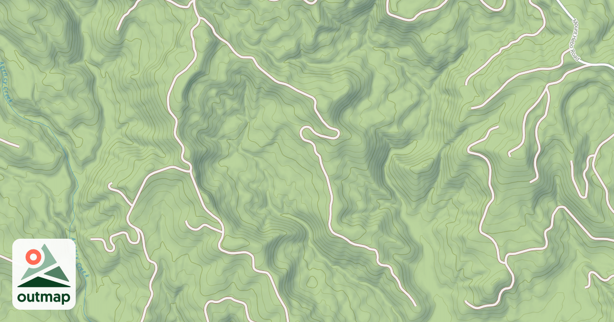 Map of AGENCY CREEK