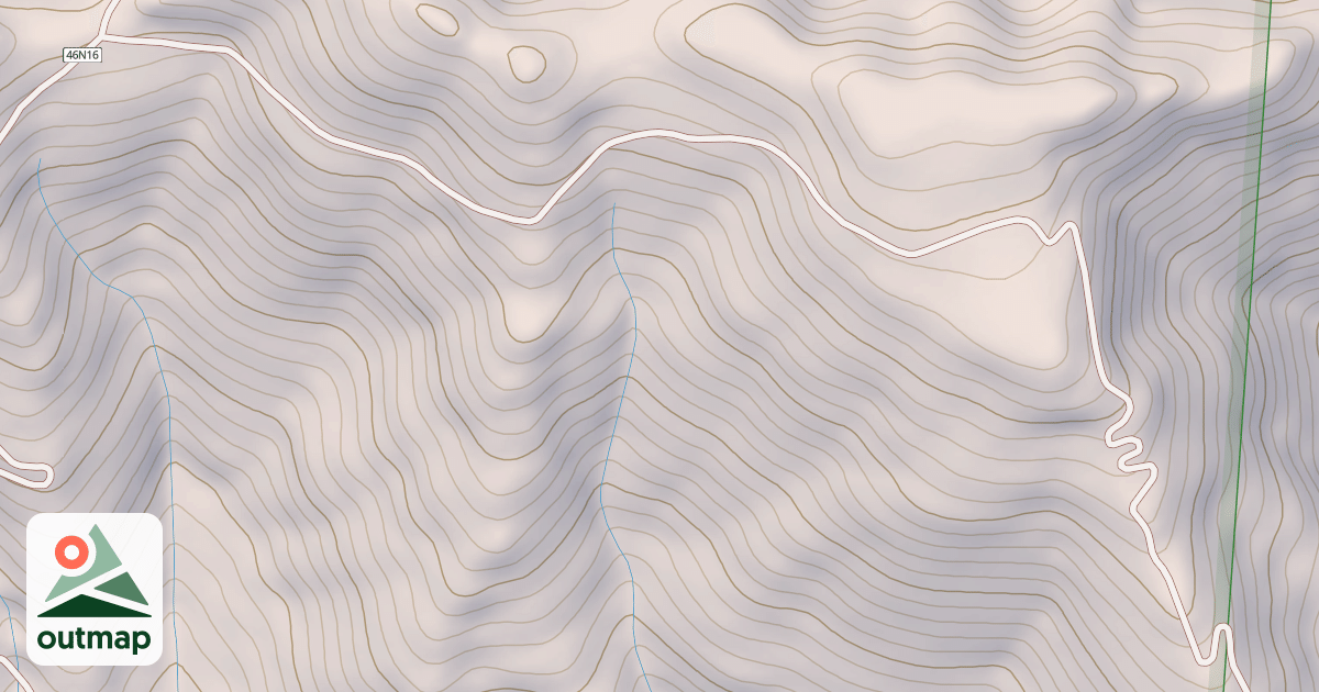 Map of BADGER MTN