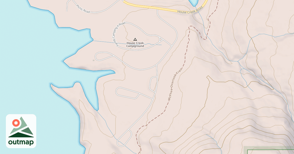 Map of GROUP CAMPING B