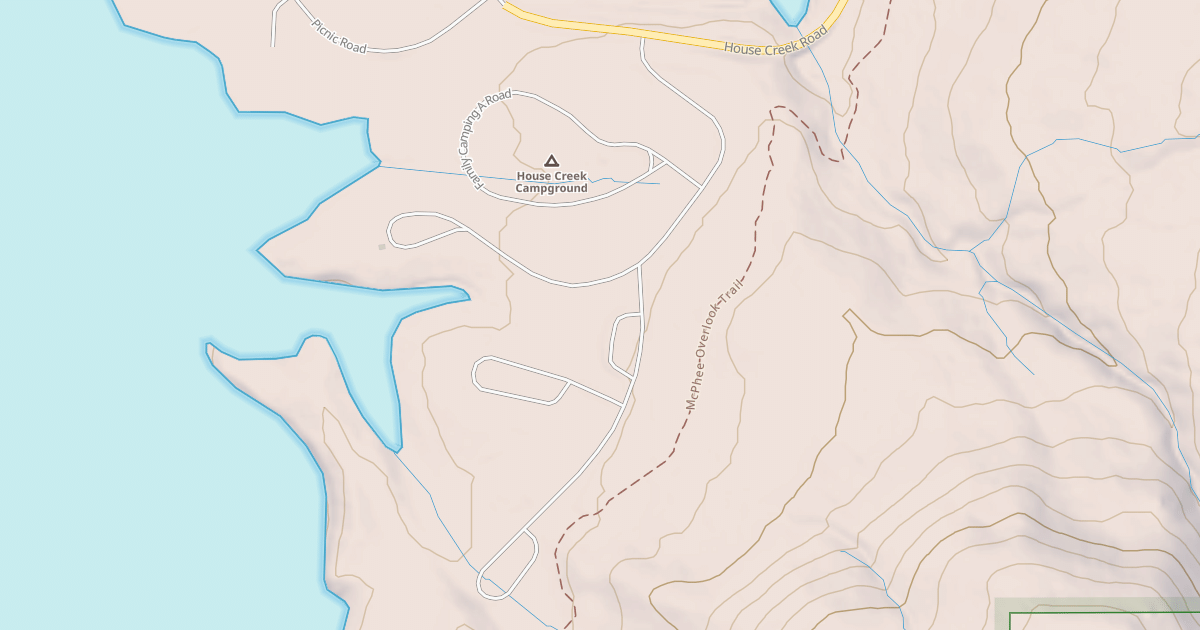 Map preview of GROUP CAMPING B