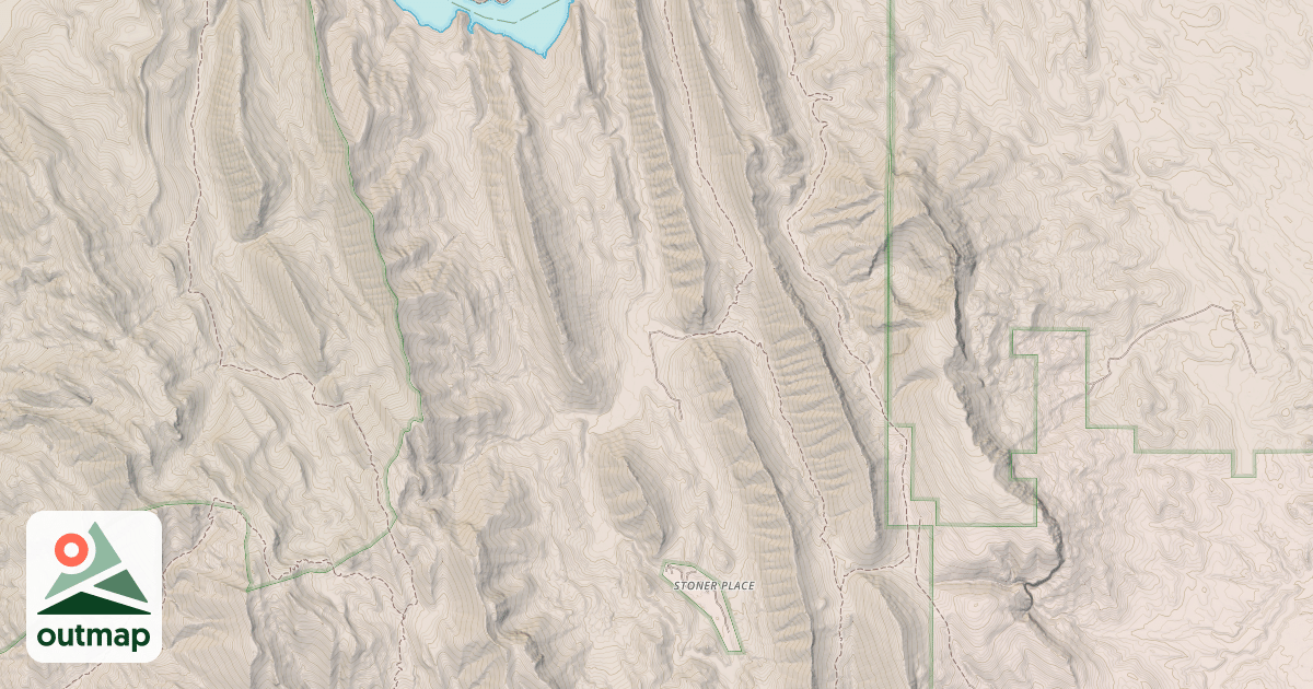Map of BEAVER - WILLOW CREEK