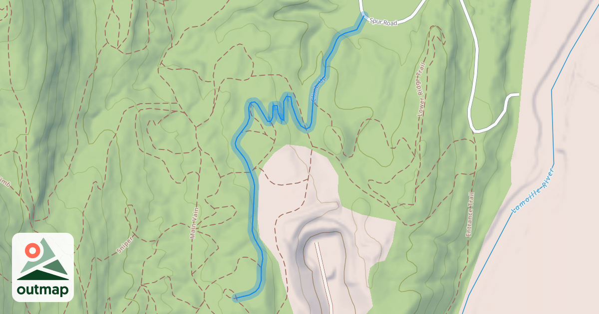 Map of Climb Up