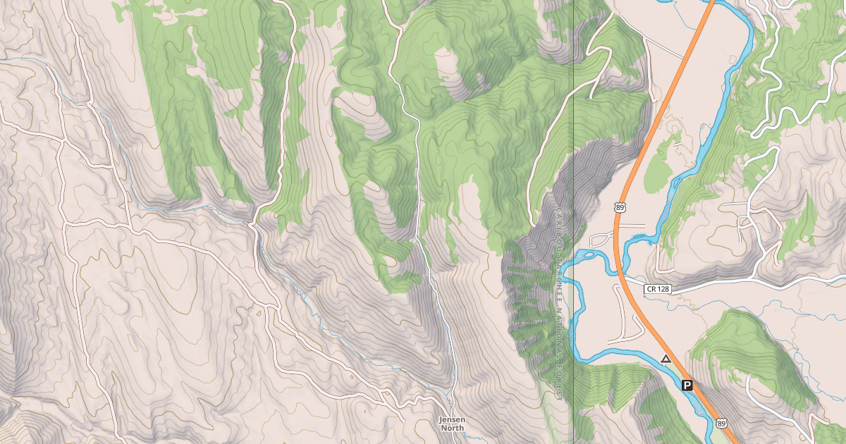 Map preview of JENSEN NORTH