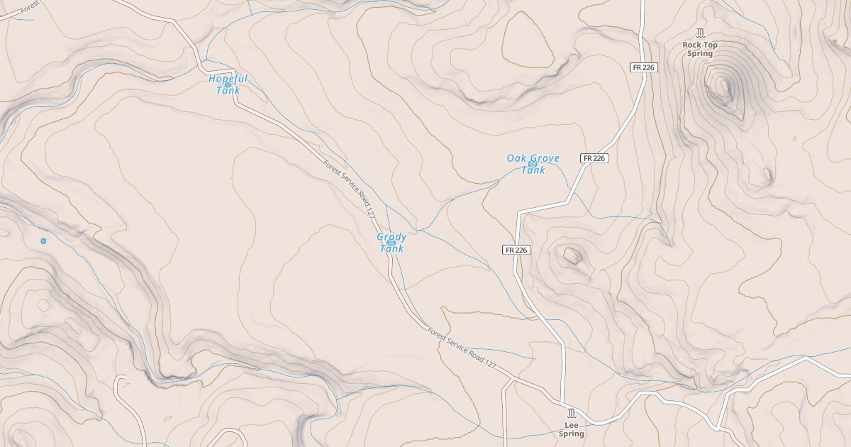 Map preview of BAR-M ROAD