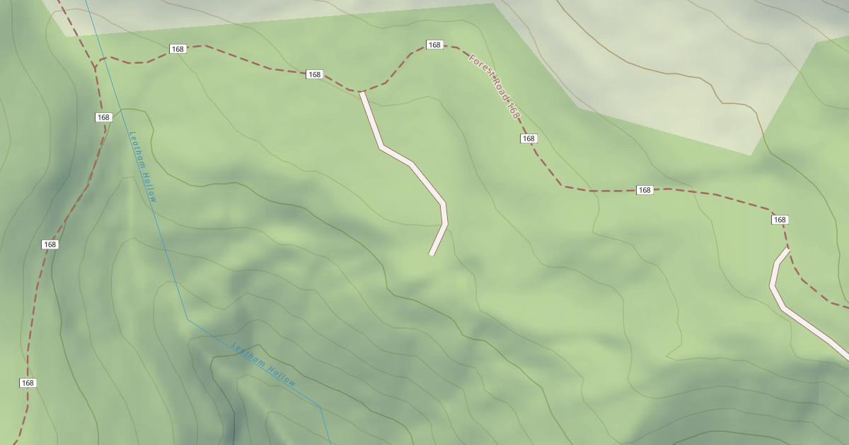 Map preview of MILLVILLE PEAK-A