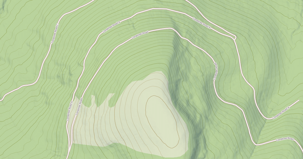 Map preview of LONETREE A