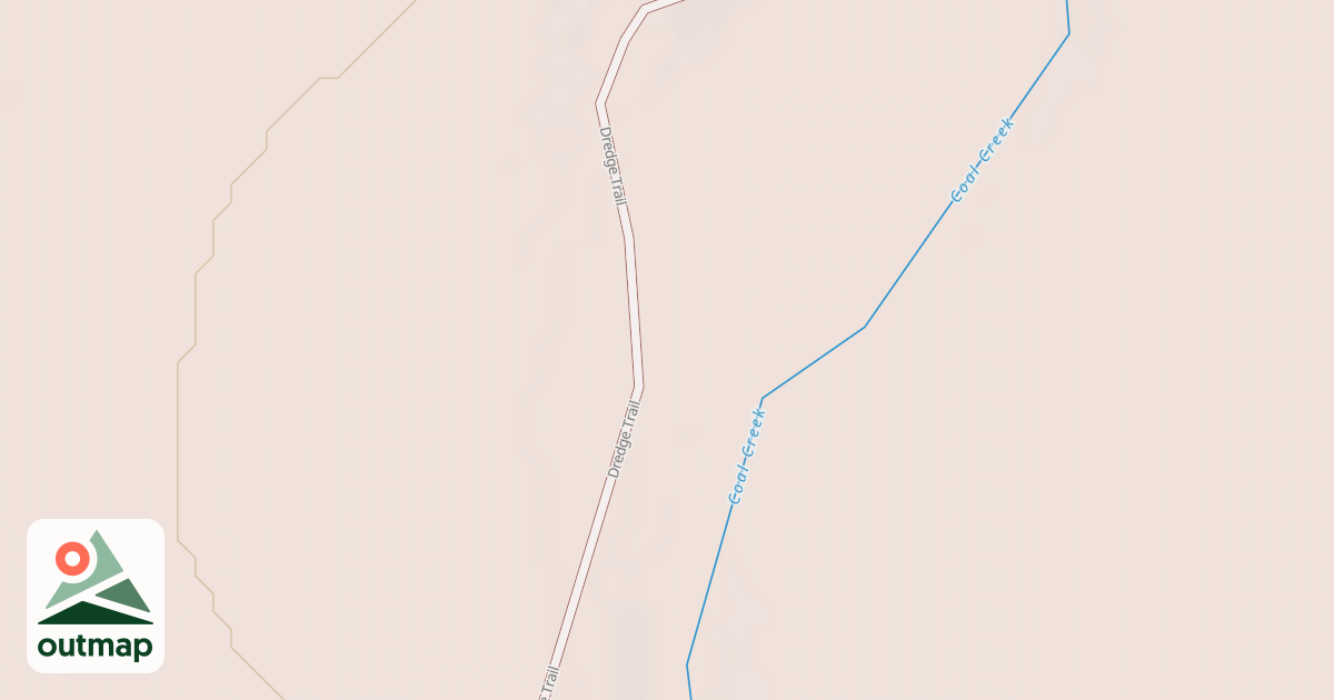 Map of Coal Creek Lower Trail