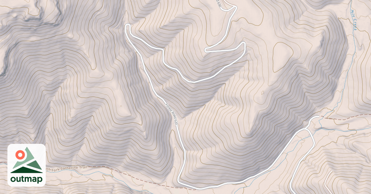 Map of S 557 MID FK CATHERINE