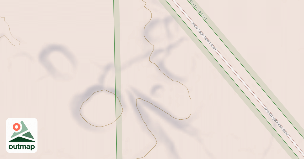 Map of Hill City Trail