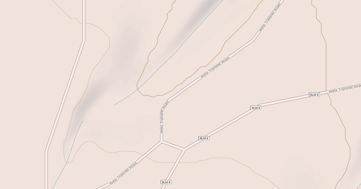 Map preview of BLM National GTLF Public Motorized Roads 758488c9-4d97-4c7c-a28c-175e0e5b282f