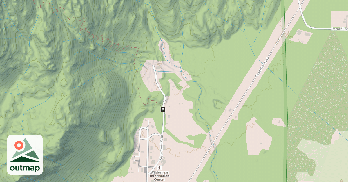 Map of OLSON CR