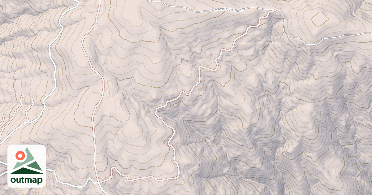Map of LONG VALLEY