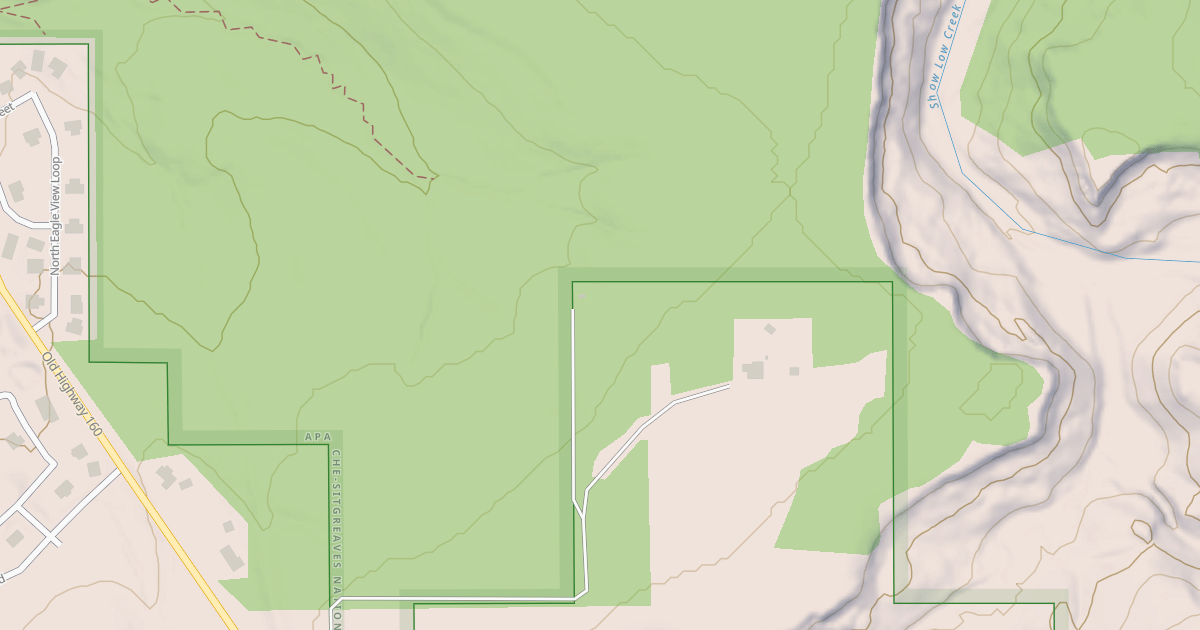 Map preview of USFS National Forest System Roads {C4244041-5F9D-4471-8385-40CC1D5C9C44}