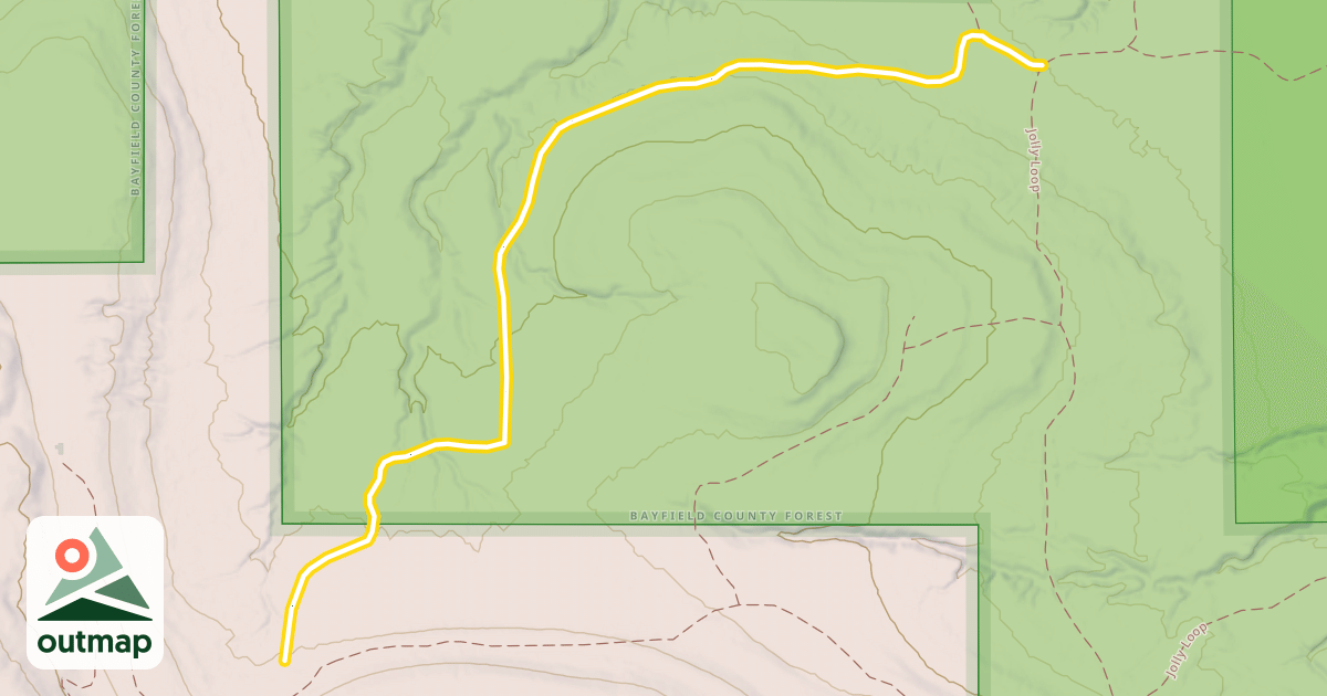 Map of Oppendahl's Alley