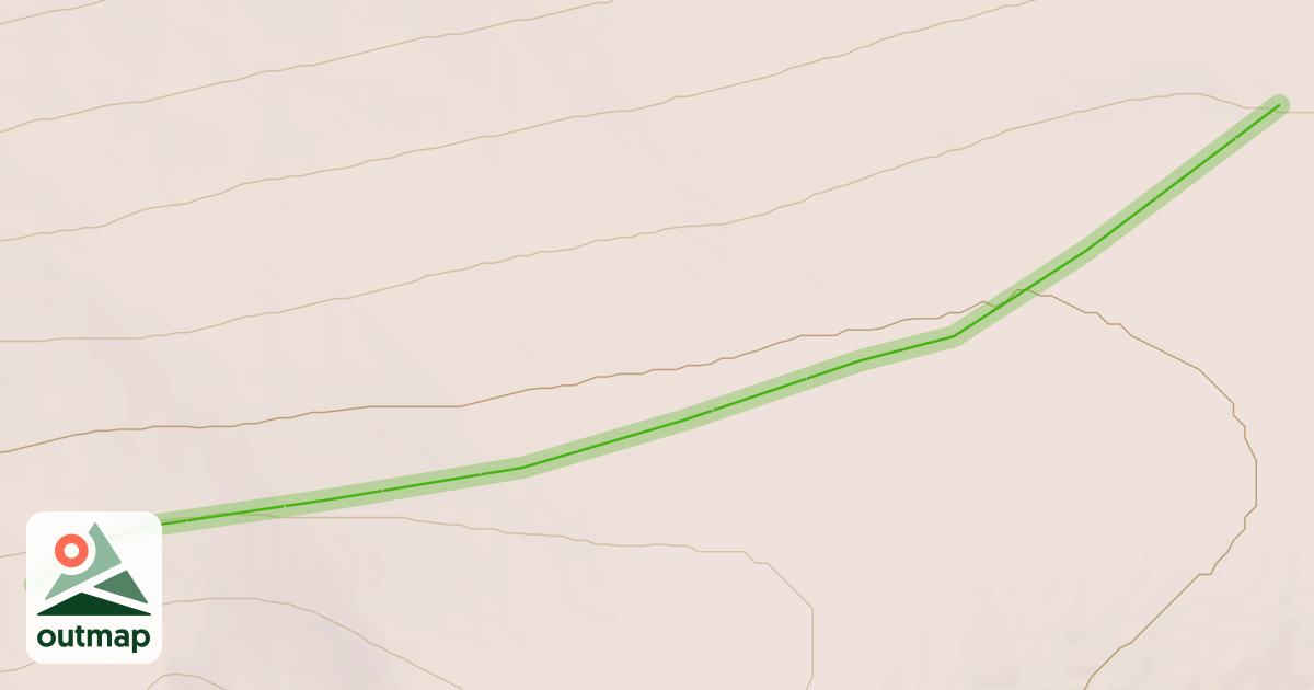 Map of Upper Traverse East