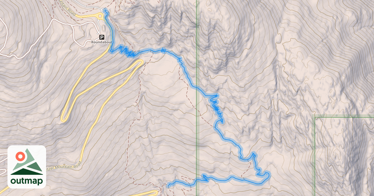 Map of Lower Basin XC