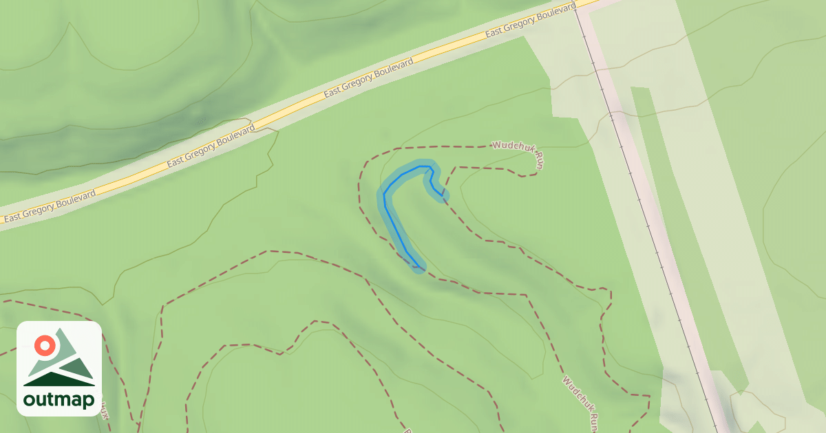 Map of Wudchuk Run