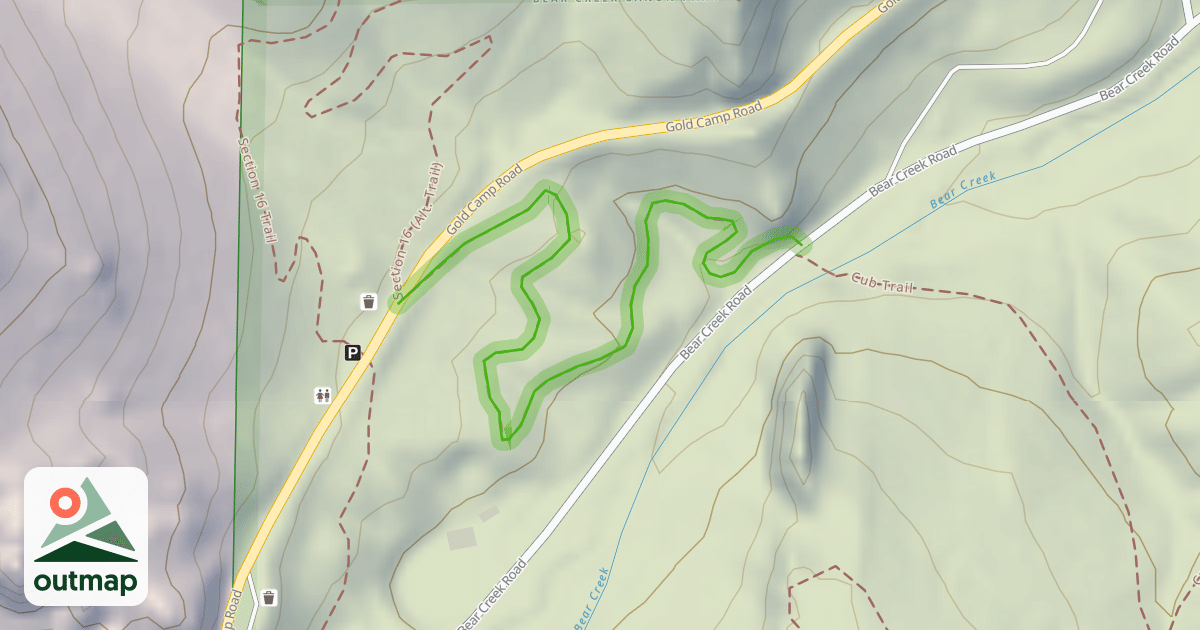 Map of Section 16 Connector