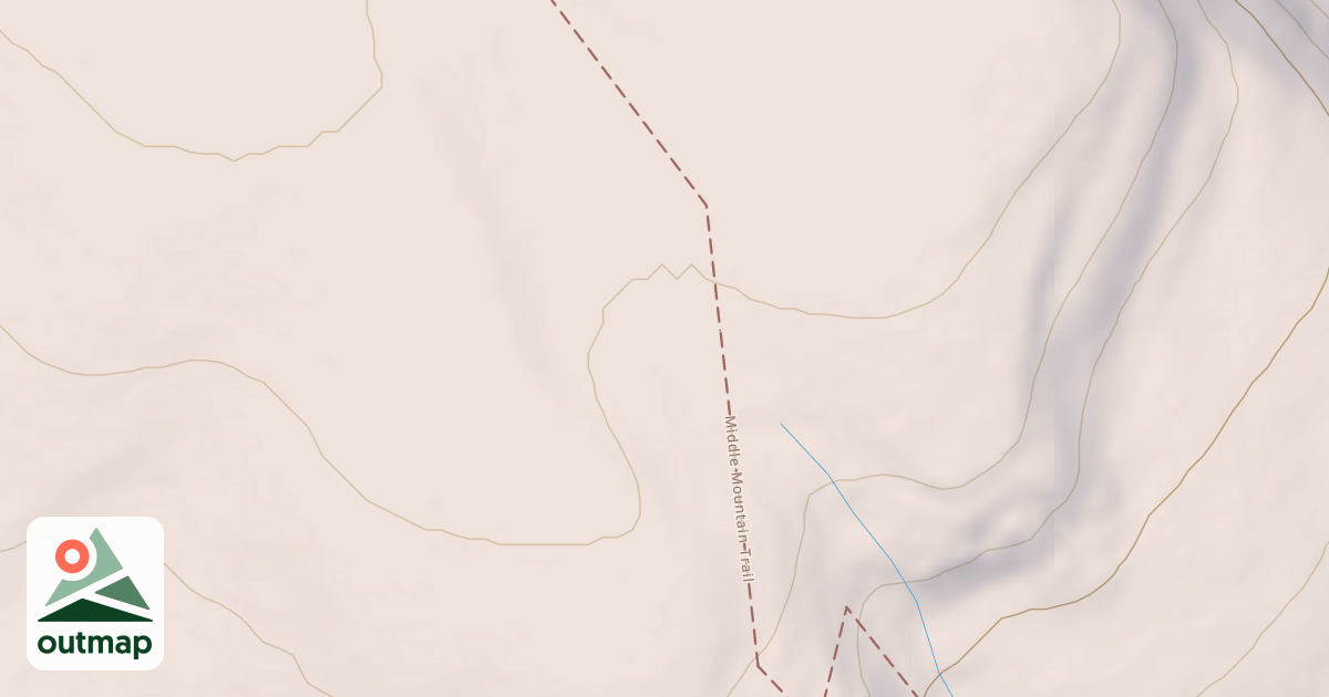 Map of Middle Mountain
