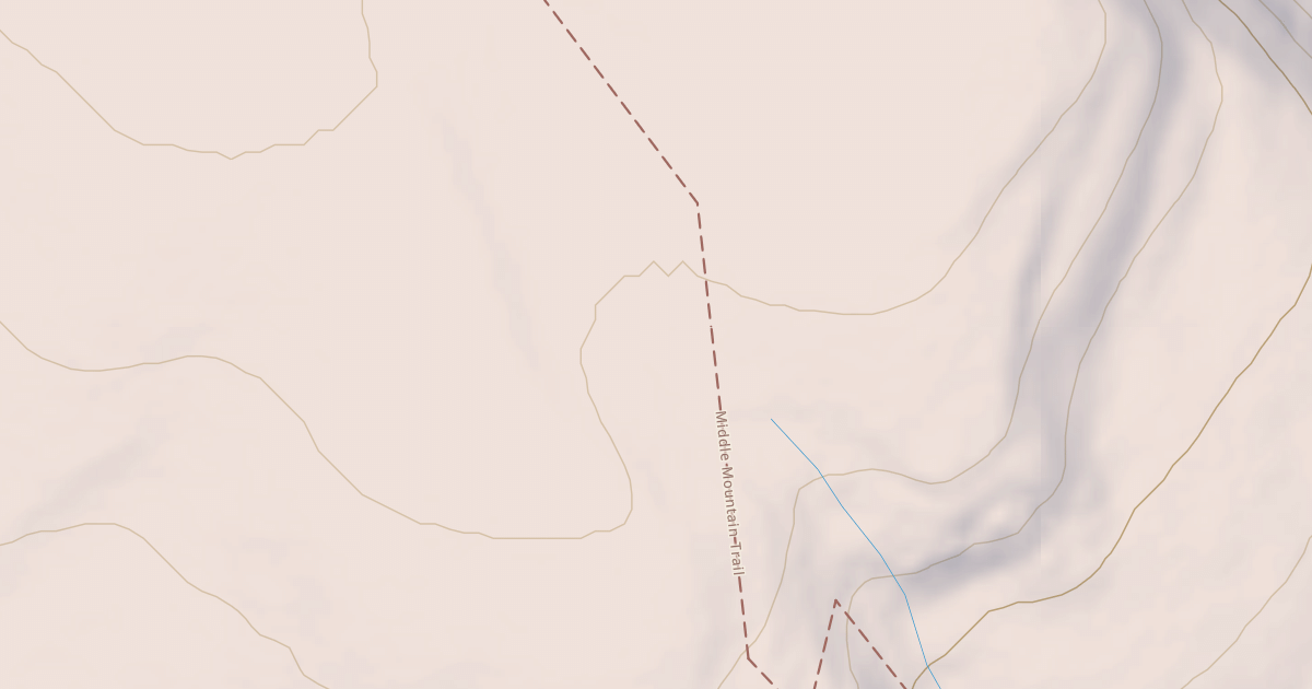 Map preview of Middle Mountain