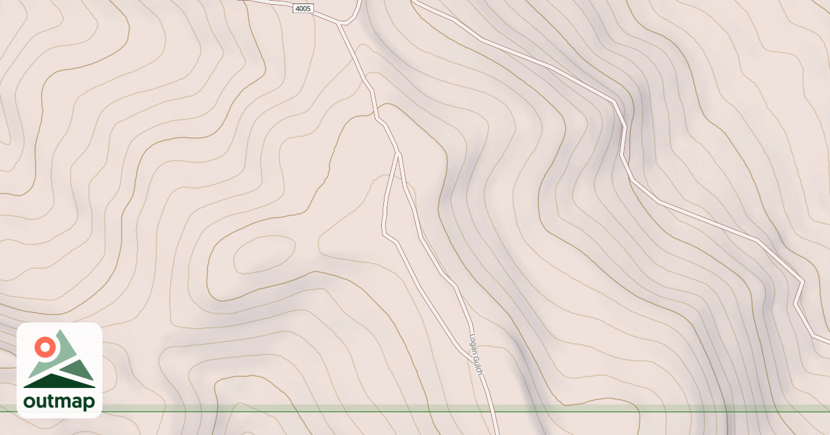 Map of LOGAN GULCH
