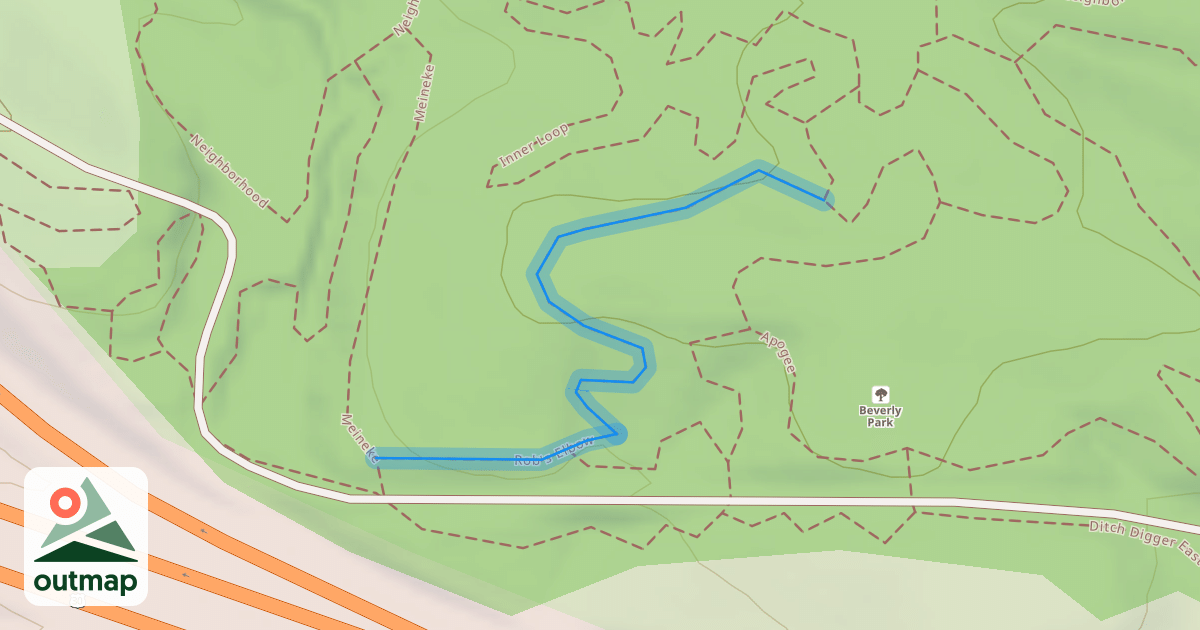 Map of Rob's Elbow