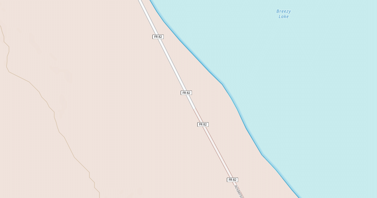 Map preview of ANDERSON MESA