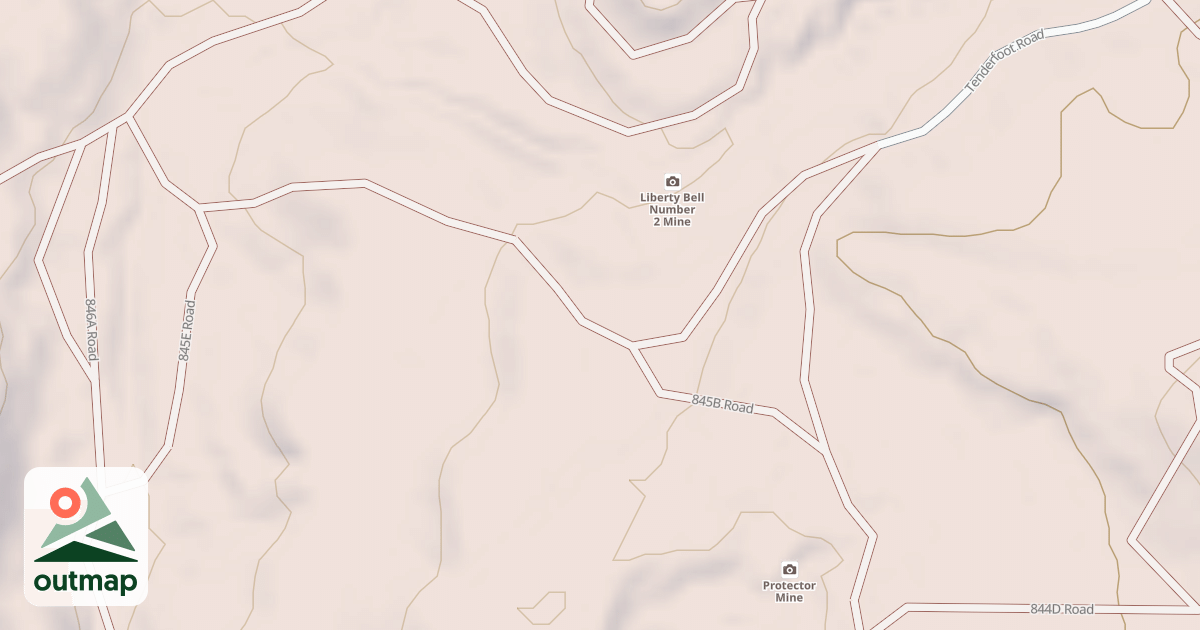 Map of BLM National GTLF Public Motorized Roads d0a39fb3-e188-42af-9ae5-8a8a693417bf