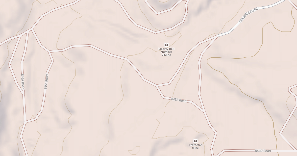 Map preview of BLM National GTLF Public Motorized Roads d0a39fb3-e188-42af-9ae5-8a8a693417bf