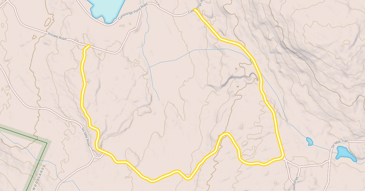 Map preview of Carriage Loop