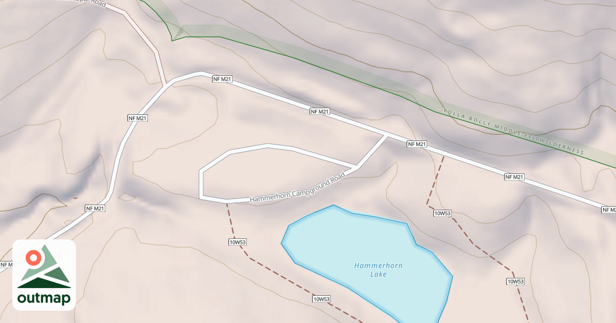Map of HAMMERHORN C.G.