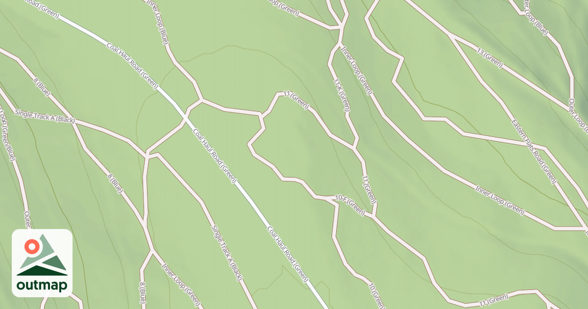 Map of Rock Run ATV Trails