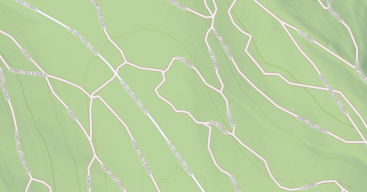 Map preview of Rock Run ATV Trails