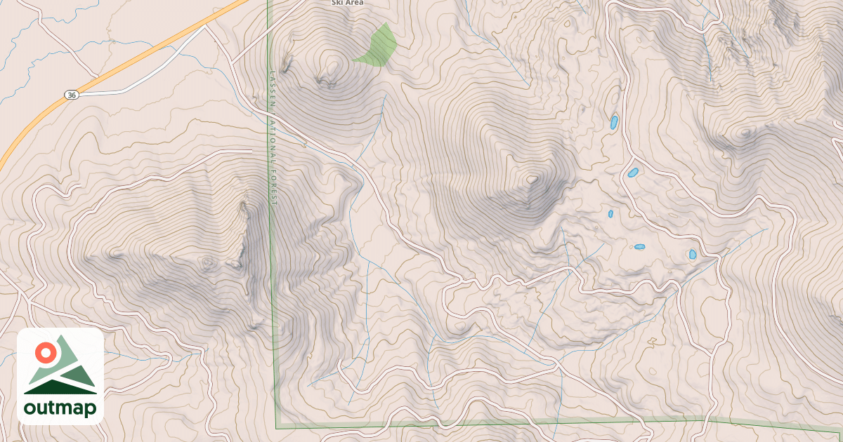 Map of DUFFY CREEK
