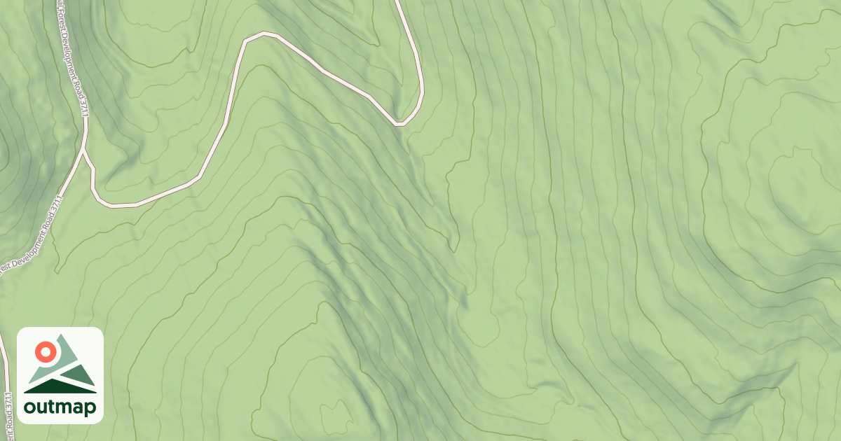 Map of BLESSED SLOPE B
